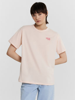 Футболка женская розовая с принтом Lemonade - Mark formelle фото 2