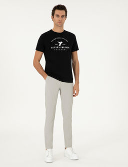 Ta_ Slim Fit Kanvas Pantolon