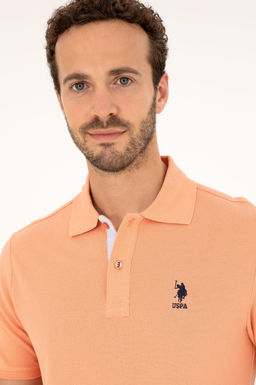 U. S. Polo Assn / Мужская базовая футболка Salmon - U.s. polo assn фото 2