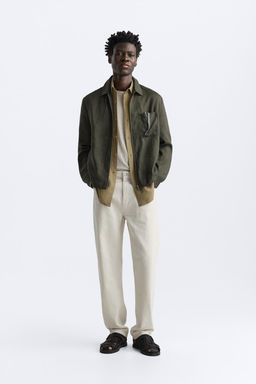 100% LINEN JACKET - Zara фото 13
