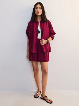 Шорты из вискозы и льна ZR2605012107-91 / Zarina