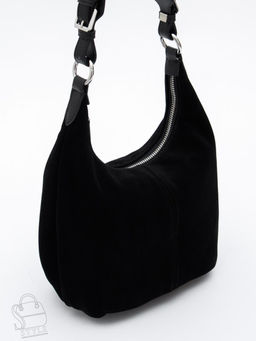 Сумка женская кожаная 88017NN black Natale Navetta