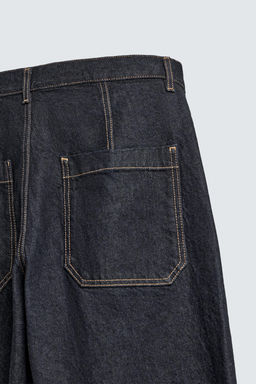 BAGGY FIT JEANS WITH TWISTED SEAM - Zara фото 10
