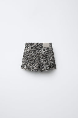 ANIMAL PRINT BERMUDA SKORT - Zara фото 6