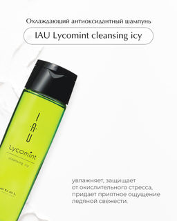 Шампунь IAU Lycomint CLEANSING ICY, 200мл мл.