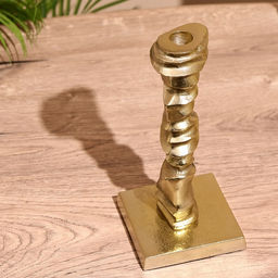 Подсвечник «Антик», 25 см, алюминий