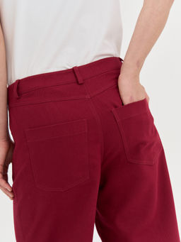 Брюки багги из денима "Брусника" женские