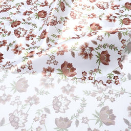 Скатерть «Доляна» Red flowers, 145×300 см