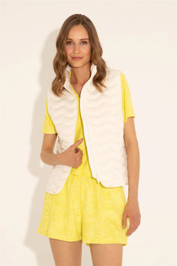 Женский жилет цвета экрю Неожиданная скидка в корзине - U.s. polo assn фото 9