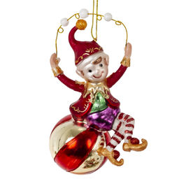 Новинка Украшение новогоднее "Мальчик", L9 W6 H15,5 см