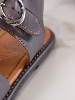 Босоножки 1035.подиум178br.Вакса коричневый - Edart фото 15