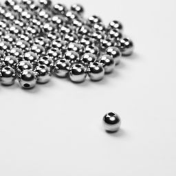 Бусина «Гематит» d=6 мм, (набор 10 г), цвет серебро