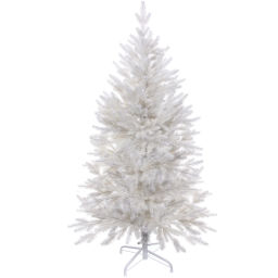 Ёлка "Мальва" 150 см, ПВХ, резина (301 веток), Белая