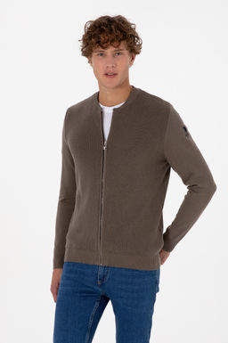 Erkek Vizon Basic Triko H_rka