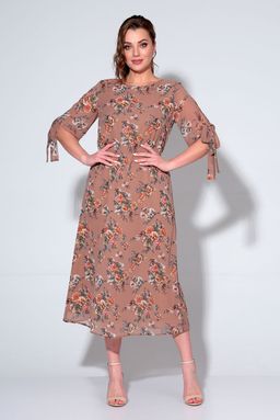 Платье Liona Style 835 капучино