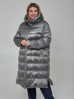 Пальто Luxury Moda 1169 серый