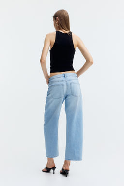 Barrel Regular Waist Ankle Jeans - H&m фото 6