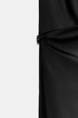 TOP SATINADO HALTER / Negro - Zara фото 8