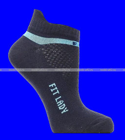 Цена за 10 пар. Золотая Игла носки женские спортивные с лайкрой арт. с-402