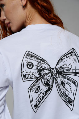 8513 Футболка с длинным рукавом женская