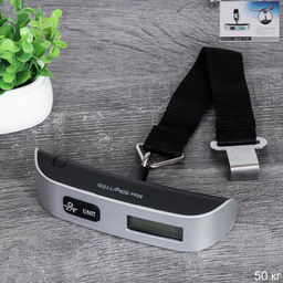 Весы электронные багажные 50 кг с ремнем / D286 /уп 100/с батарейкой