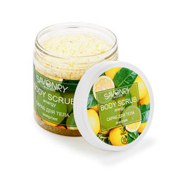 Сухой скраб для тела SAVONRY ЭНЕРГИЯ (лимон) (600 г)  фото 2