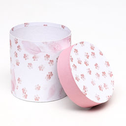 Набор шляпных подарочных коробок 5 в1 Легкость, 20?20 - 15?15 см