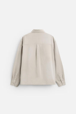 WASHED RELAXED FIT SHIRT - Zara фото 16