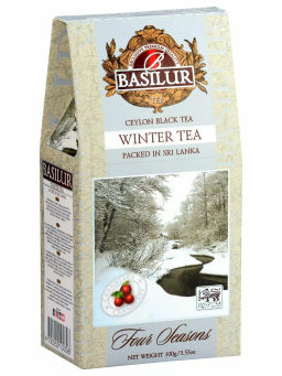 Коллекция Зимние ягоды / Клюква / (72018) черн. вес 100 г (BASILUR)