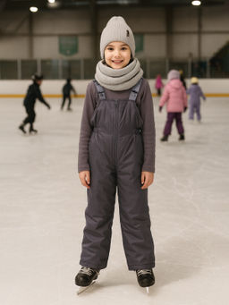 Полукомбинезон серый 60-006/2 (122, 64)