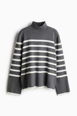Jersey de punto con cuello perkins - H&m фото 6
