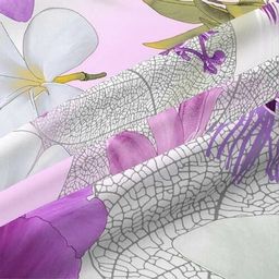 КПБ Лиловая дымка бязь хлопок 100% Семейный - Лен поволжья фото 3