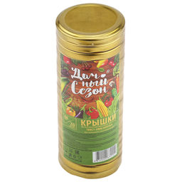 Цена за 20 шт. Крышка металлическая майонезная винтовая (твист-офф) д66мм, золотой (Россия)