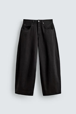 JEANS BALLOON FIT / Negro - Zara фото 7