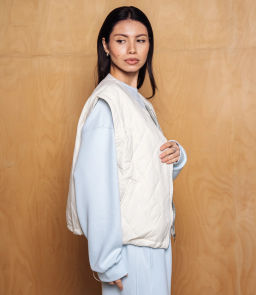 Жилет #КТ750, светло-бежевый - Dommod фото 2