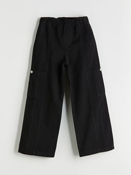 Beli Lastikli K?z ?ocuk Pantolon