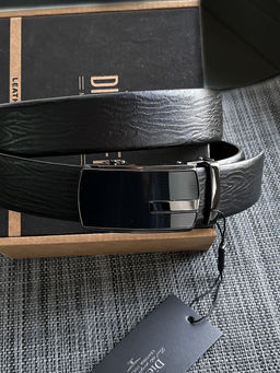 Мужской кожаный ремень автомат Dierhoff ДРА 2177/35 - Sergio valentini фото 4