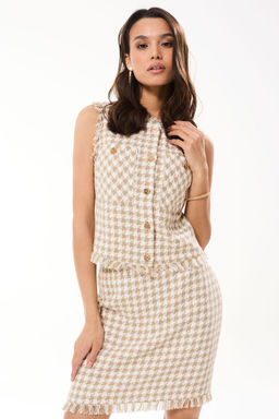 Юбка Golden Valley 56638 бежевый  фото 3