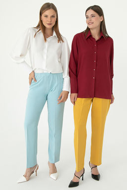 Брюки Арли (мята) Б7141 - Lt collection фото 8