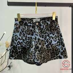 Шорты короткие леопард