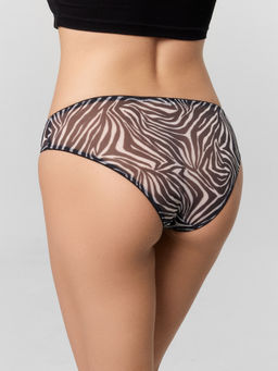 Цена за 2 штуки! Трусы женские с анималистичным принтом