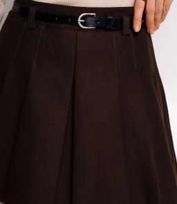 Юбка #КТ8668, шоколадный