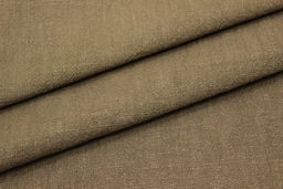 Крапива Рами (Ramie) цв.Коричнево-оливковый-2, ш.1.4м, крапива-100%, 240гр/м.кв - Купава фото 2