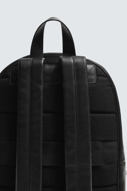 LEATHER BACKPACK - Zara фото 5