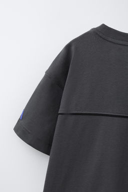 CAMISETA SPORTY LOGO / Gris antracita - Zara фото 7