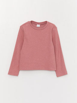 Bisiklet Yaka Uzun Kollu K?z ?ocuk Pijama Tak?m?