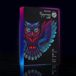 Пазлы фигурные Сказочная сова - Puzzle фото 3