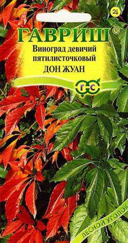 Виноград девичий Дон Жуан мн. 15-20м 5шт (г)