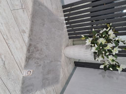 Коврик декоративный Maldivian resort (серебро платина) 80х120