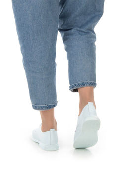 03-PDXL156-3 LT. BLUE Полуботинки женские (натуральная кожа) - Фабричный китай фото 3